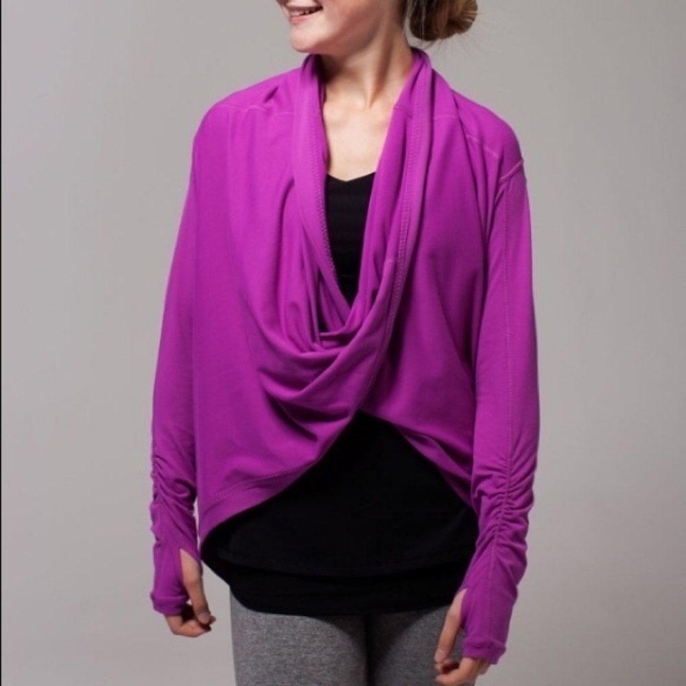 Ivivva Pink Wrap Top
